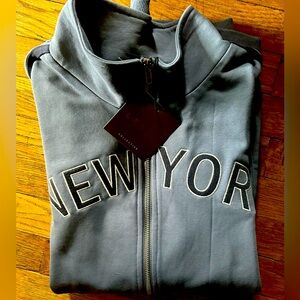 BNWT NEW YORK ZIP UP